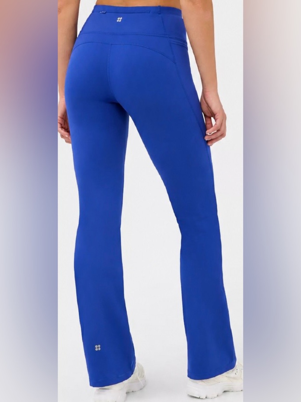 Sweaty Betty Flared Yoga Leggings – Cobalt Blue – XS